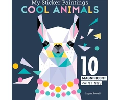 KNYGA Logan Powell My Sticker Paintings: Cool Animals