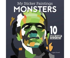 KNYGA Logan Powell My Sticker Paintings: Monsters
