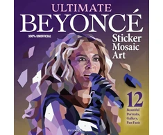 KNYGA Logan Powell Ultimate Beyonce Sticker Mosaic Art, 12 Beautiful Portraits, Gallery, Fun Facts