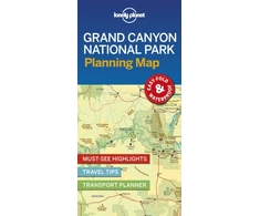 KNYGA Lonely Planet Grand Canyon National Park Planning Map