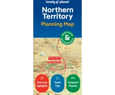 KNYGA Lonely Planet Northern Territory Planning Map