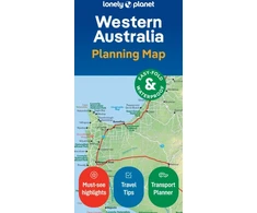 KNYGA Lonely Planet Western Australia Planning Map