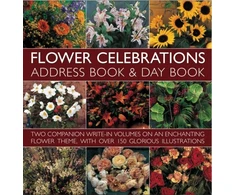 KNYGA Lorenz Flower Celebrations Address Book and Day Book Set