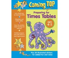 KNYGA Louisa Somerville Coming Top: Preparing for Times Tables - Ages 4 - 5