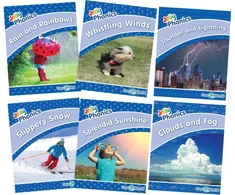 KNYGA Louise Van Pottelsberghe Jolly Phonics Readers Level 4, Our World, Complete Set, In Precursive Letters (British English edition)