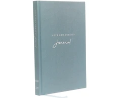 KNYGA Love God Love God Greatly Love God Greatly Journal: A SOAP Method Journal for Bible Study (Mėlyna Cloth-bound Hardcover)