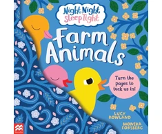 KNYGA Lucy Rowland Night Night Sleep Tight: Farm Animals