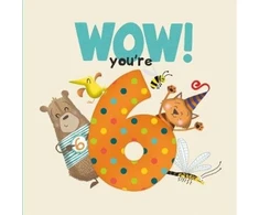 KNYGA Lucy Tapper WOW! You're Six birthday book