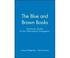 KNYGA Ludwig Wittgenstein Mėlyna and Brown Books