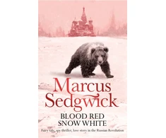 KNYGA Marcus Sedgwick Blood Raudona, Snow Baltas