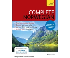 KNYGA Margaretha Danbolt Simons Complete Norwegian Beginner to Intermediate Course, (Book and audio support)