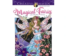 KNYGA Marjorie Sarnat Creative Haven Magical Fairies Coloring Book