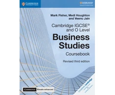 KNYGA Mark Fisher Cambridge IGCSE® and O Level Business Studies Revised Coursebook with Digital Access (2 Years) 3e