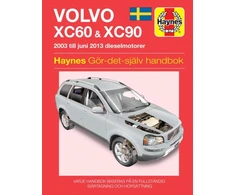 KNYGA Mark Storey Volvo XC60 and XC90 (2003 - 2012) Haynes Repair Manual (svenske utgava)