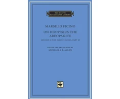 KNYGA Marsilio Ficino On Dionysius the Areopagite