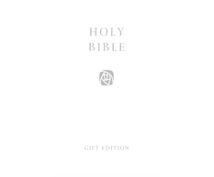 KNYGA Martin Knowlden HOLY BIBLE: King James Version (KJV) Baltas Compact Gift Edition