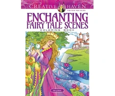 KNYGA Marty Noble Creative Haven Enchanting Fairy Tale Scenes Coloring Book