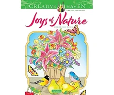 KNYGA Marty Noble Creative Haven Joys of Nature Coloring Book
