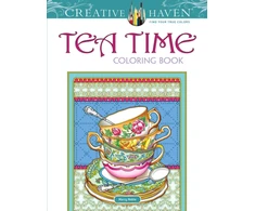 KNYGA Marty Noble Creative Haven Teatime Coloring Book