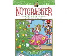 KNYGA Marty Noble Creative Haven The Nutcracker Designs Coloring Book