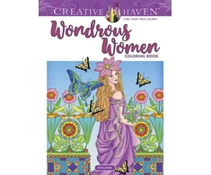 KNYGA Marty Noble Creative Haven Wondrous Women Coloring Book