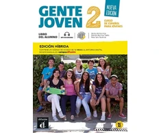 KNYGA Matilde Solis Salles Gente joven Nueva edicion 2 Ed. hibrida Libro del alumno + audio MP3. A1-A2