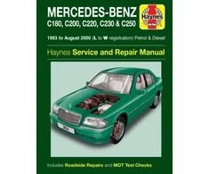 KNYGA Mercedes-Benz C-Class Petrol &amp; Diesel (93 - Aug 00) Haynes Repair Manual