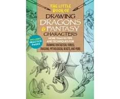 KNYGA Michael Dobrzycki Little Book of Drawing Dragons &amp; Fantasy Characters