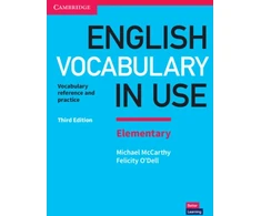 KNYGA Michael Mccarthy English Vocabulary in Use Elementary Book with Answers, Vocabulary Reference and Practice