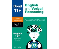 KNYGA Michellejoy Hughes Bond 11+ CEM English &amp; Verbal Reasoning Assessment Papers 9-10 Years (now Cambridge Select Insight)