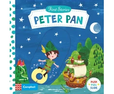 KNYGA Miriam Bos Peter Pan, A Push, Pull, Slide Book