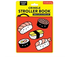 KNYGA Mudpuppy Foodie Baby Crinkle Fabric Stroller Book