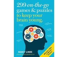KNYGA Nancy Linde 299 On-the-Go Games &amp; Puzzles to Keep Your Brain Young