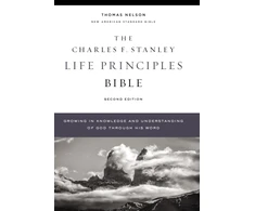 KNYGA NASB, Charles F. Stanley Life Principles Bible, 2nd Edition, Hardcover, Comfort Print