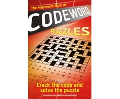 KNYGA Nathan Haselbauer Mammoth Book of Codeword Puzzles, Crack the code and solve the puzzle