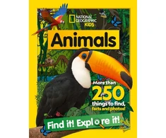 KNYGA National Geographic Kids Animals Find it! Explore it!