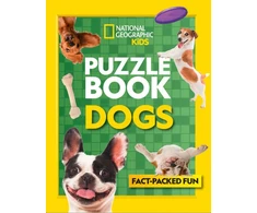 KNYGA National Geographic Kids Puzzle Book Dogs