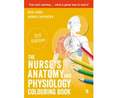 KNYGA Neal Cook Nurse's Anatomy and Physiology Colouring Book