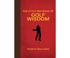 KNYGA Niels Aaboe Little Raudona Book of Golf Wisdom