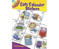 KNYGA Noelle Dahlen Cute Calendar Stickers