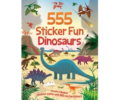 KNYGA Oakley Graham 555 Sticker Fun - Dinosaurs Activity Book