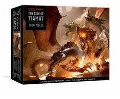 KNYGA Official Dungeons &amp; Dragons Licensed Rise of Tiamat Dragon Puzzle