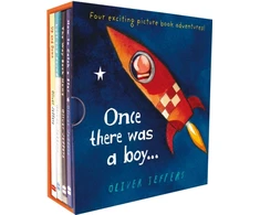 KNYGA Oliver Jeffers Once there was a boy…, Boxed Set