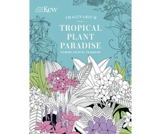 KNYGA Orange Hippo Kew Imaginarium: Tropical Plant Paradise, Calming Creative Colouring