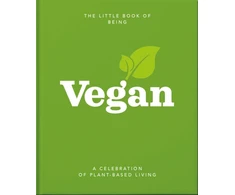 KNYGA Orange Hippo Little Book of Being Vegan