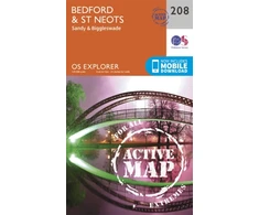 KNYGA Ordnance Survey Bedford and St.Neots, Sandy and Biggleswade