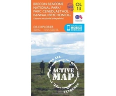KNYGA Ordnance Survey Brecon Beacons National Park / Parc Cenedlaethol Bannau Brycheiniog - Eastern Area / Ardal Ddwyreiniol