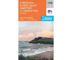 KNYGA Ordnance Survey Cardigan and New Quay, Aberaeron