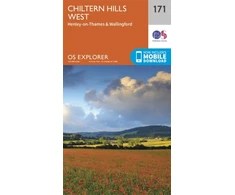 KNYGA Ordnance Survey Chiltern Hills West, Henley-on-Thames and Wallingford