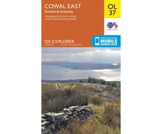 KNYGA Ordnance Survey Cowal East, Dunoon &amp; Inverary